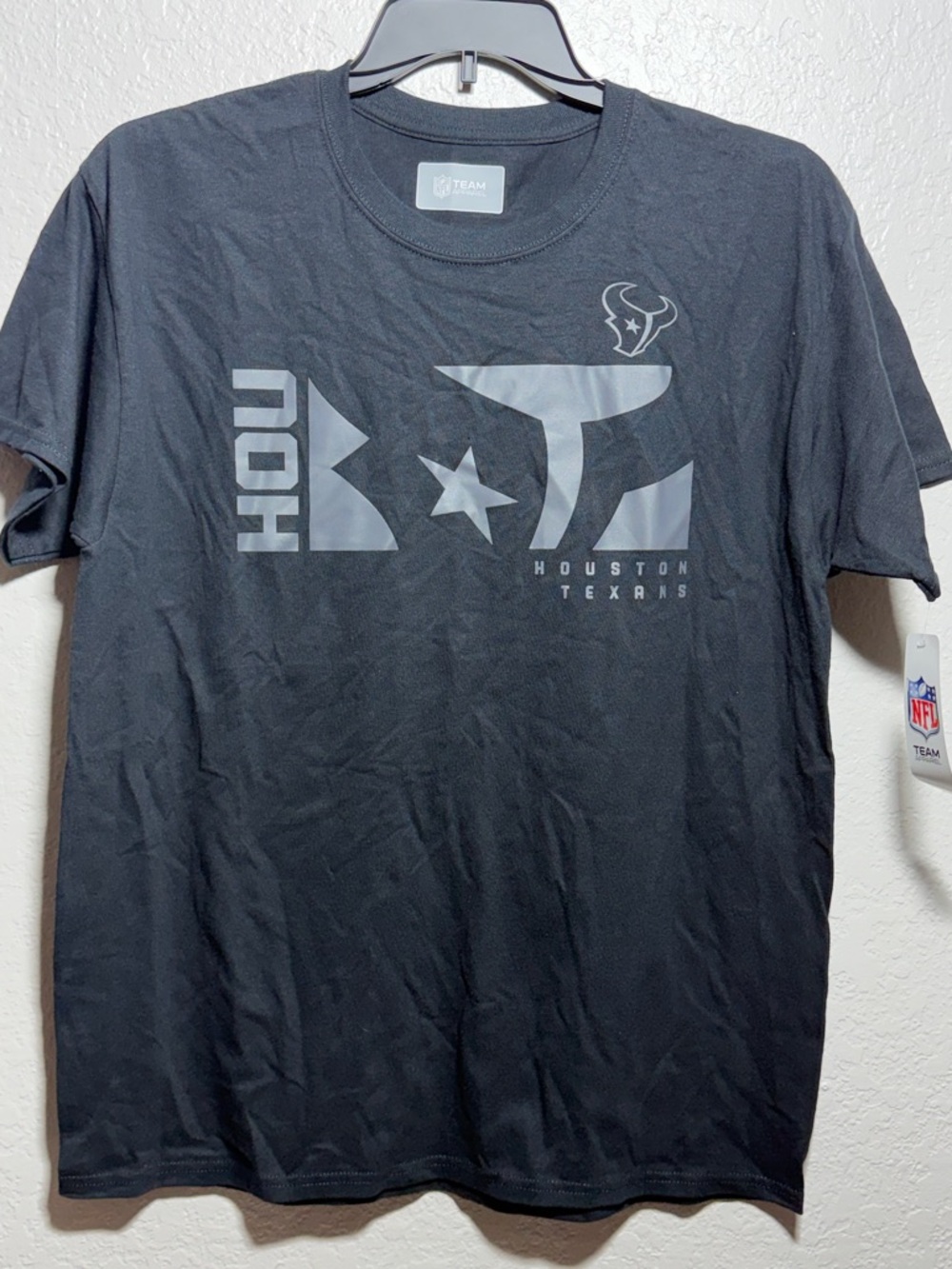 Men's Houston Texans Black Graphic Tee